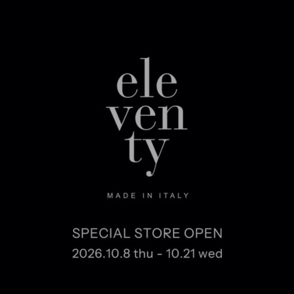 「eleventy」が期間限定でB.R.ONLINEに初登場!10/8-10/21