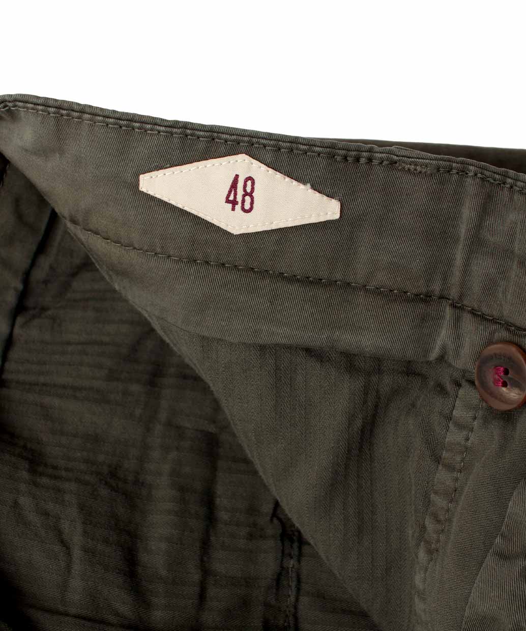 BRIGLIA 1949 BG04 コットンストレッチ ノープリーツ スリムテーパードパンツ【B.R.CHANNELご紹介モデル】