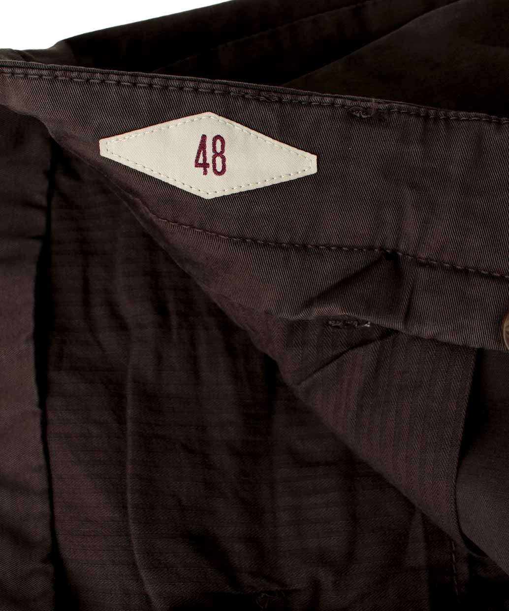 BRIGLIA 1949 BG07 コットンストレッチ ワンプリーツ テーパードパンツ【B.R.CHANNELご紹介モデル】