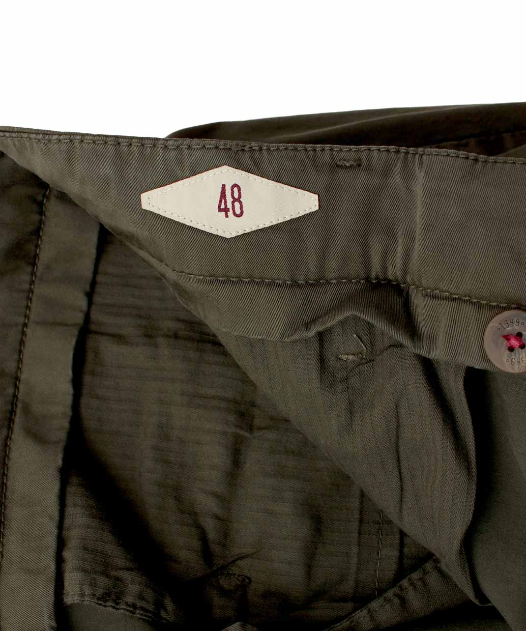 BRIGLIA 1949 BG07 コットンストレッチ ワンプリーツ テーパードパンツ【B.R.CHANNELご紹介モデル】