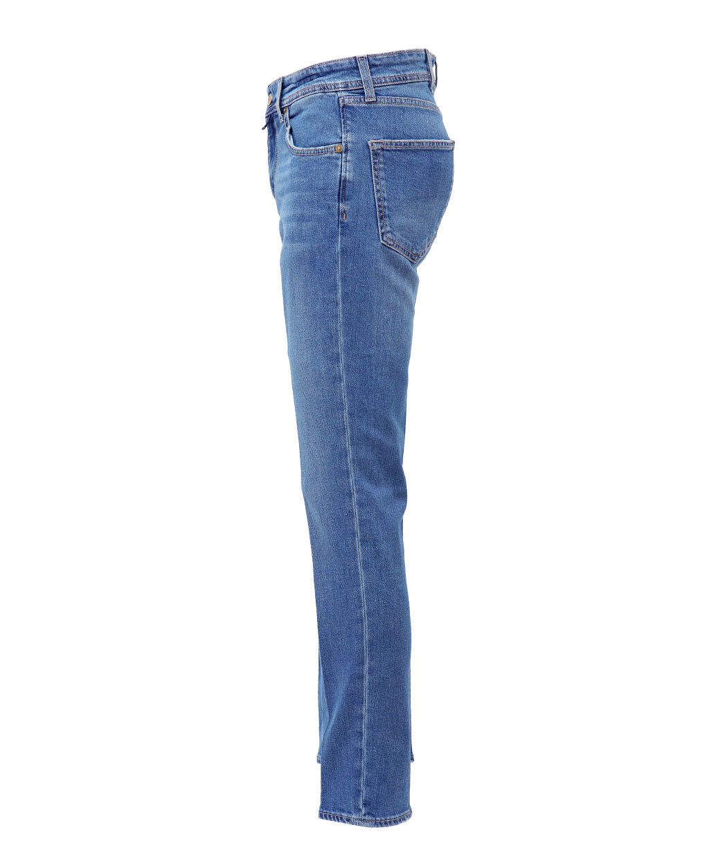BRIGLIA 1949 RIBOT コットンストレッチ スリムデニムパンツ