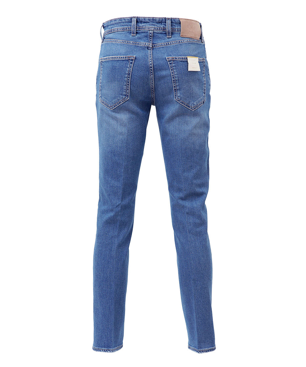 BRIGLIA 1949 RIBOT コットンストレッチ スリムデニムパンツ