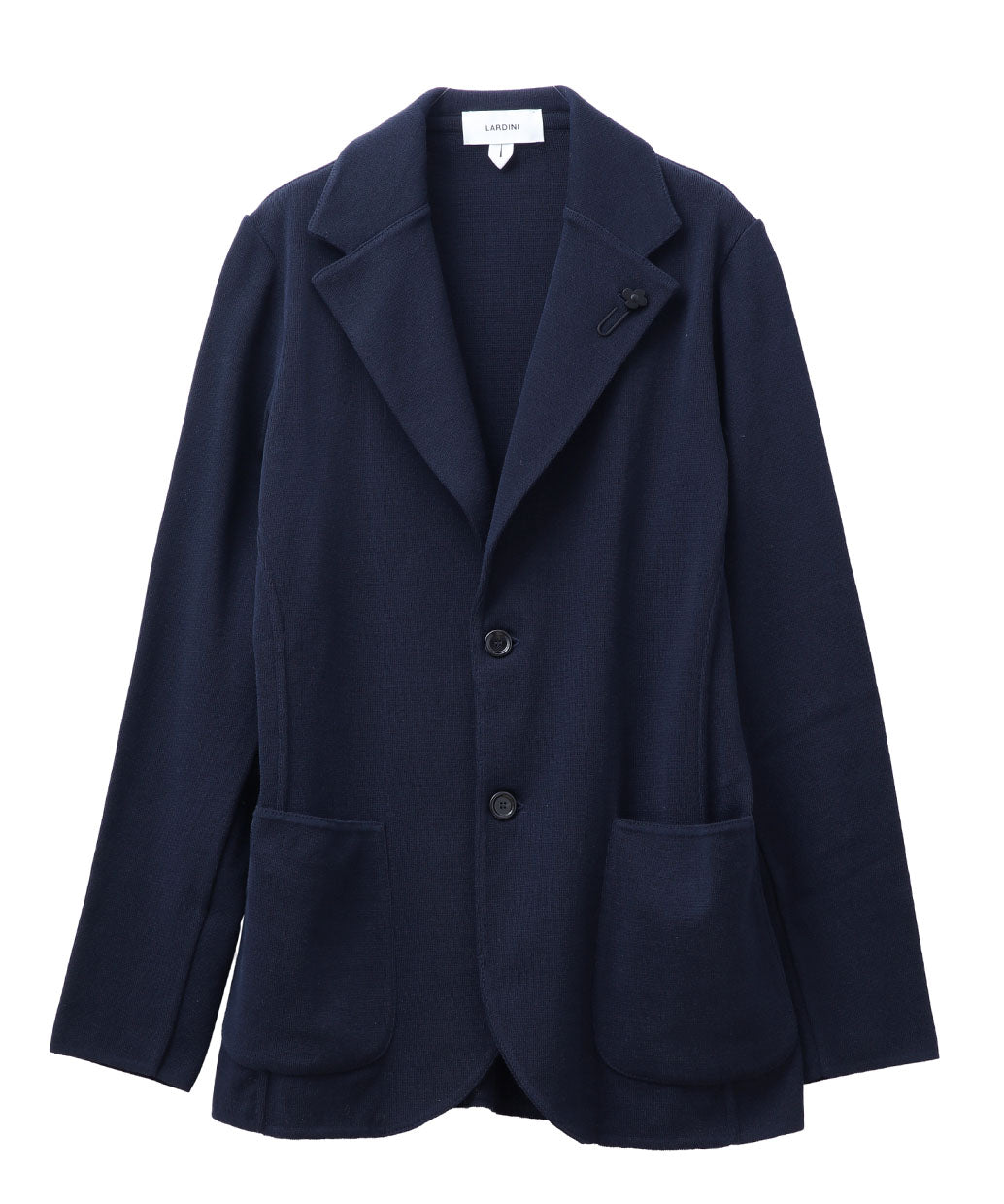 LARDINI コットンニット シングル 2B ジャケット