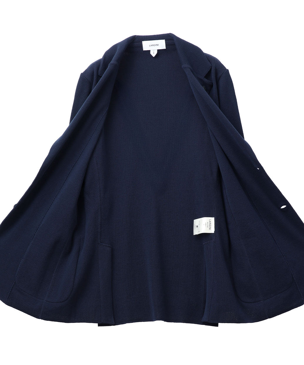 LARDINI コットンニット シングル 2B ジャケット