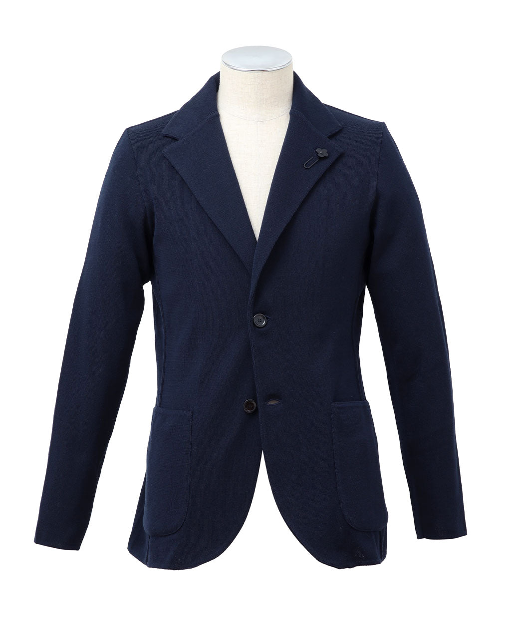 LARDINI コットンニット シングル 2B ジャケット