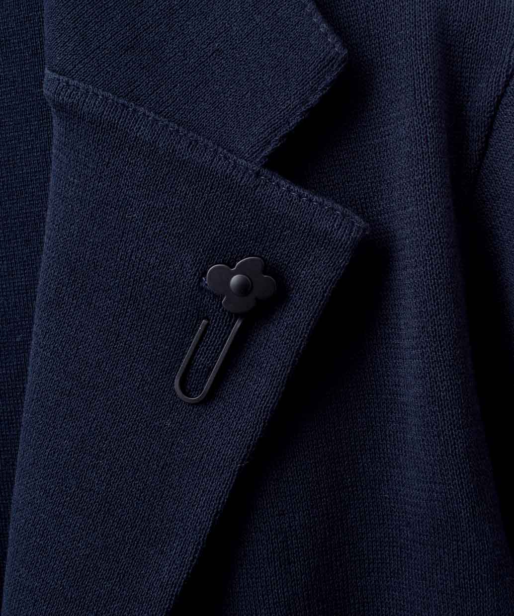 LARDINI コットンニット シングル 2B ジャケット