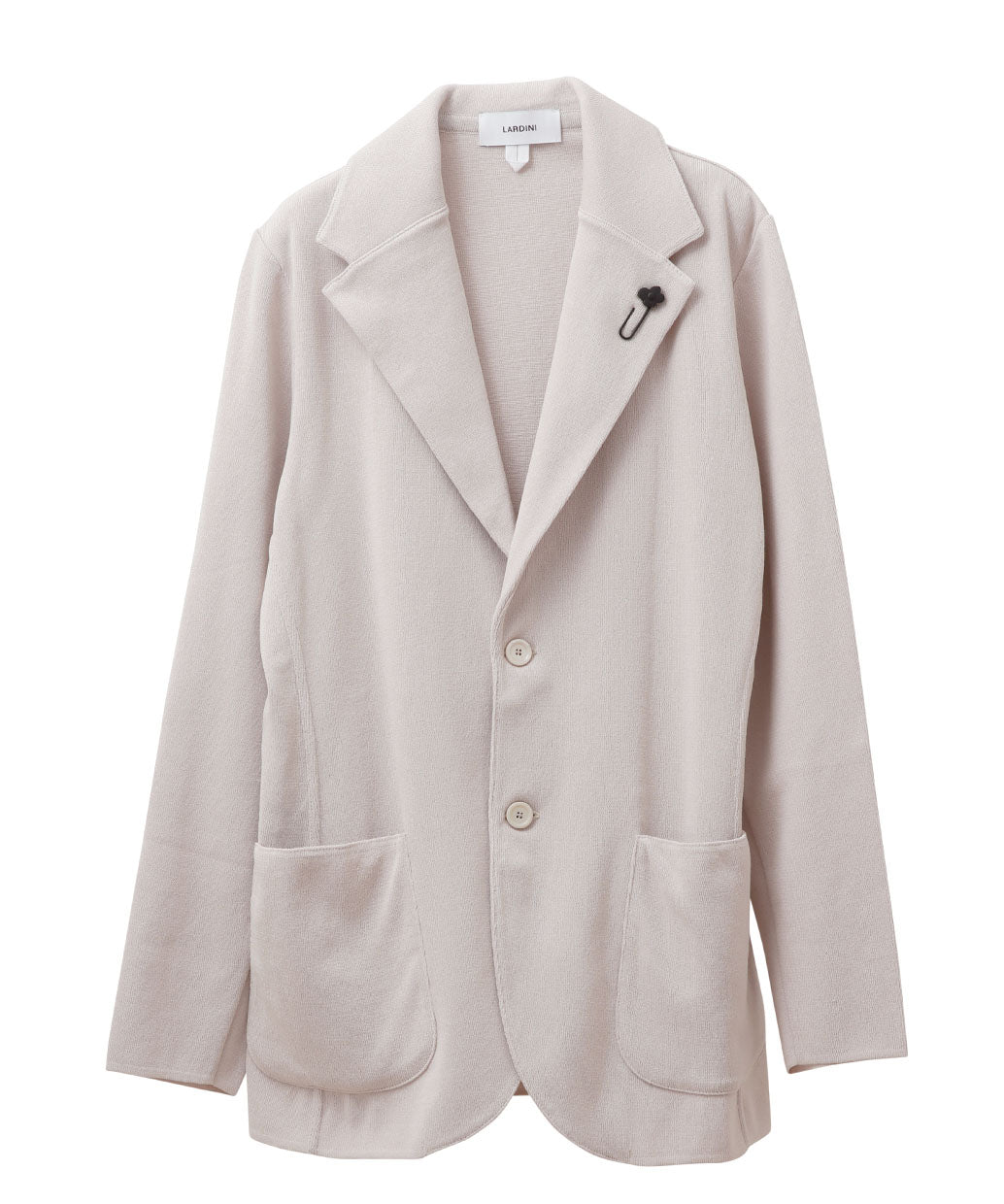 LARDINI コットンニット シングル 2B ジャケット