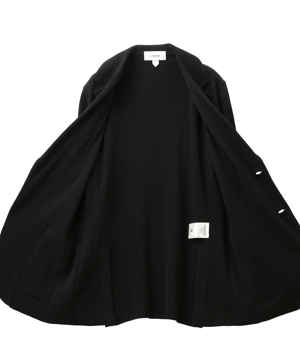 LARDINI コットンニット シングル 2B ジャケット