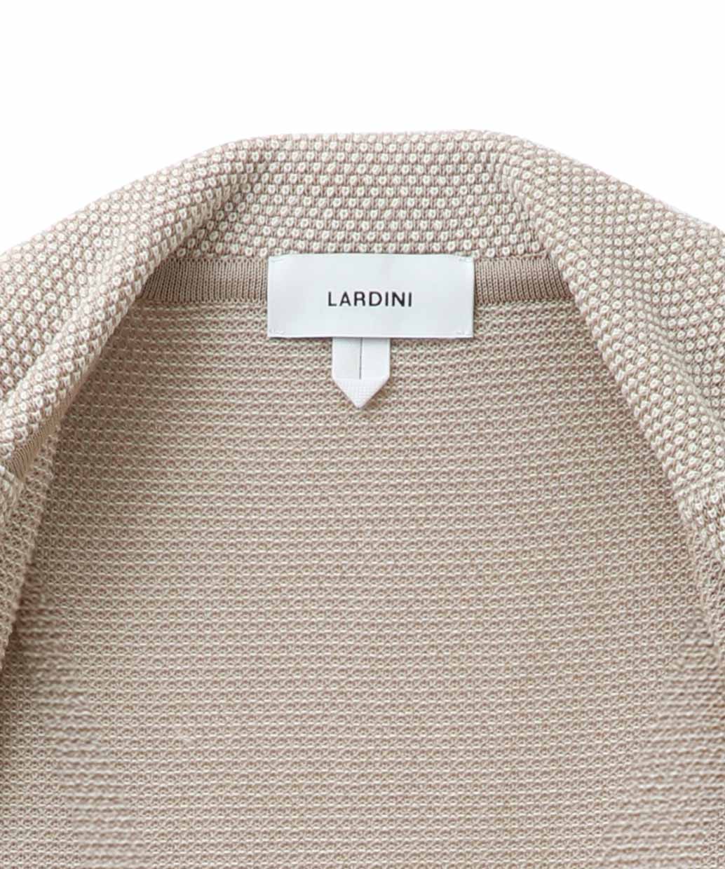 LARDINI コットン ニットジャケット【B.R.CHANNELご紹介モデル】