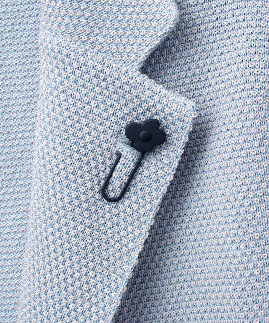 LARDINI コットン ニットジャケット