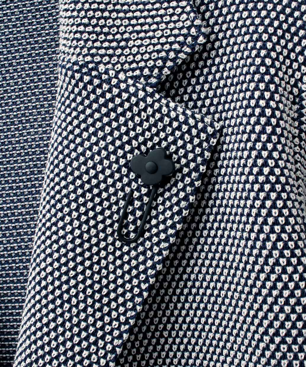 LARDINI コットン ニットジャケット