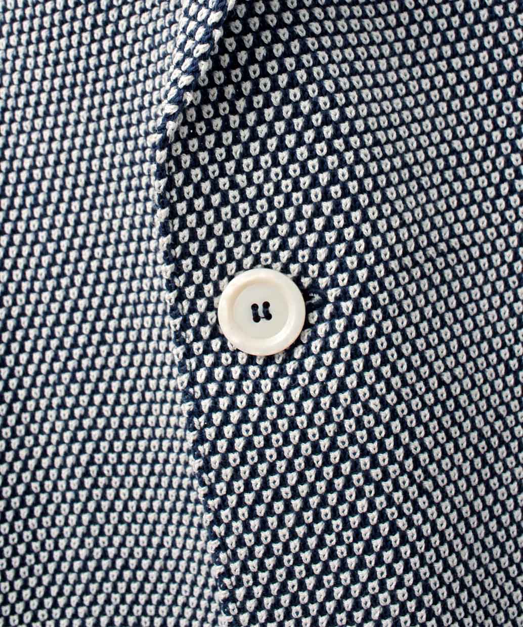 LARDINI コットン ニットジャケット