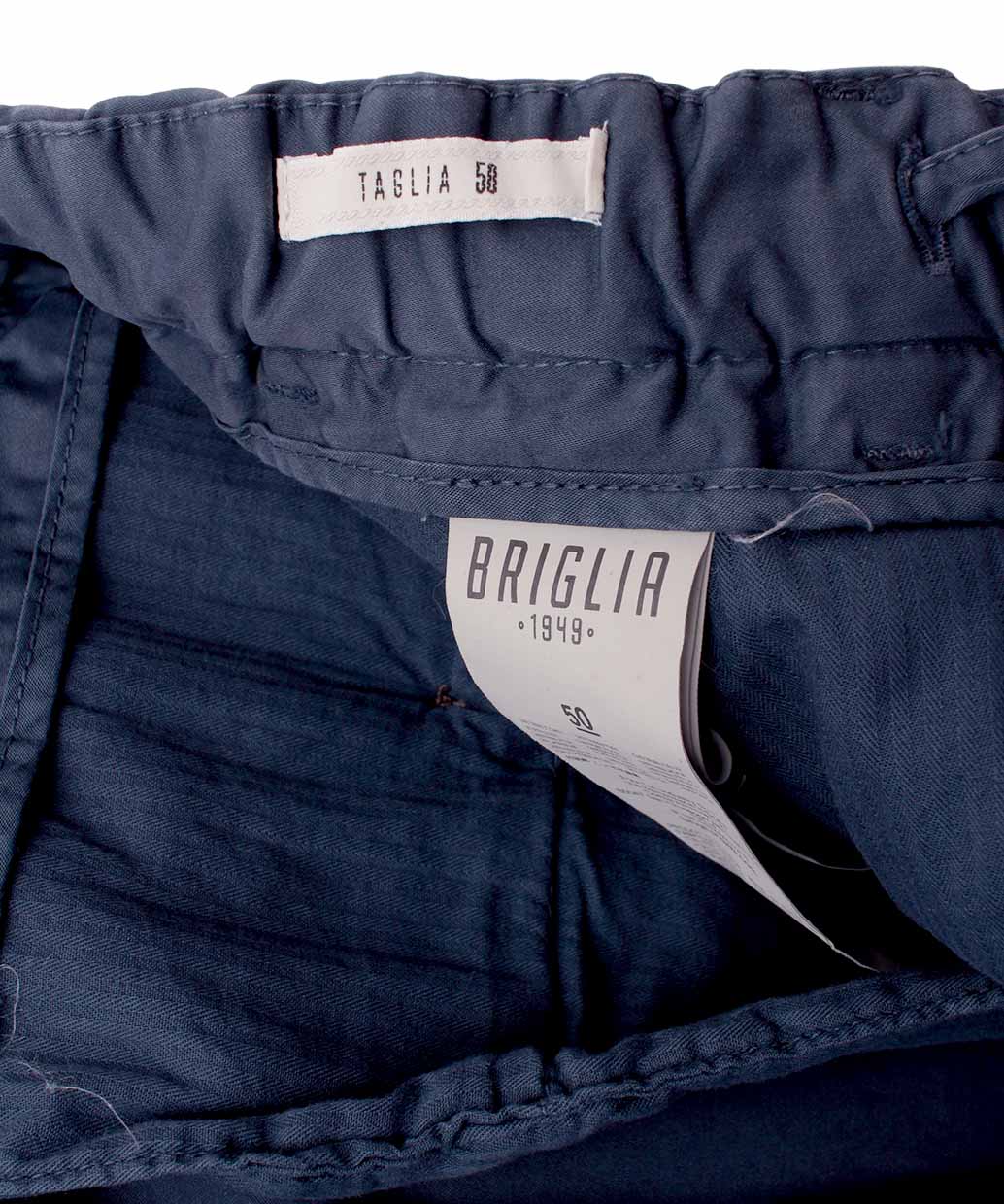 【再入荷】BRIGLIA 1949〈ブリリア 1949〉 NEWPORT コットンストレッチ スリムカーゴ ショーツ
