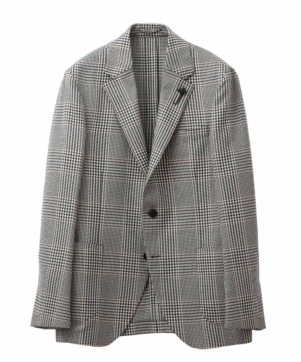 LARDINI ウールコットン シングル ジャケット ADVANCE