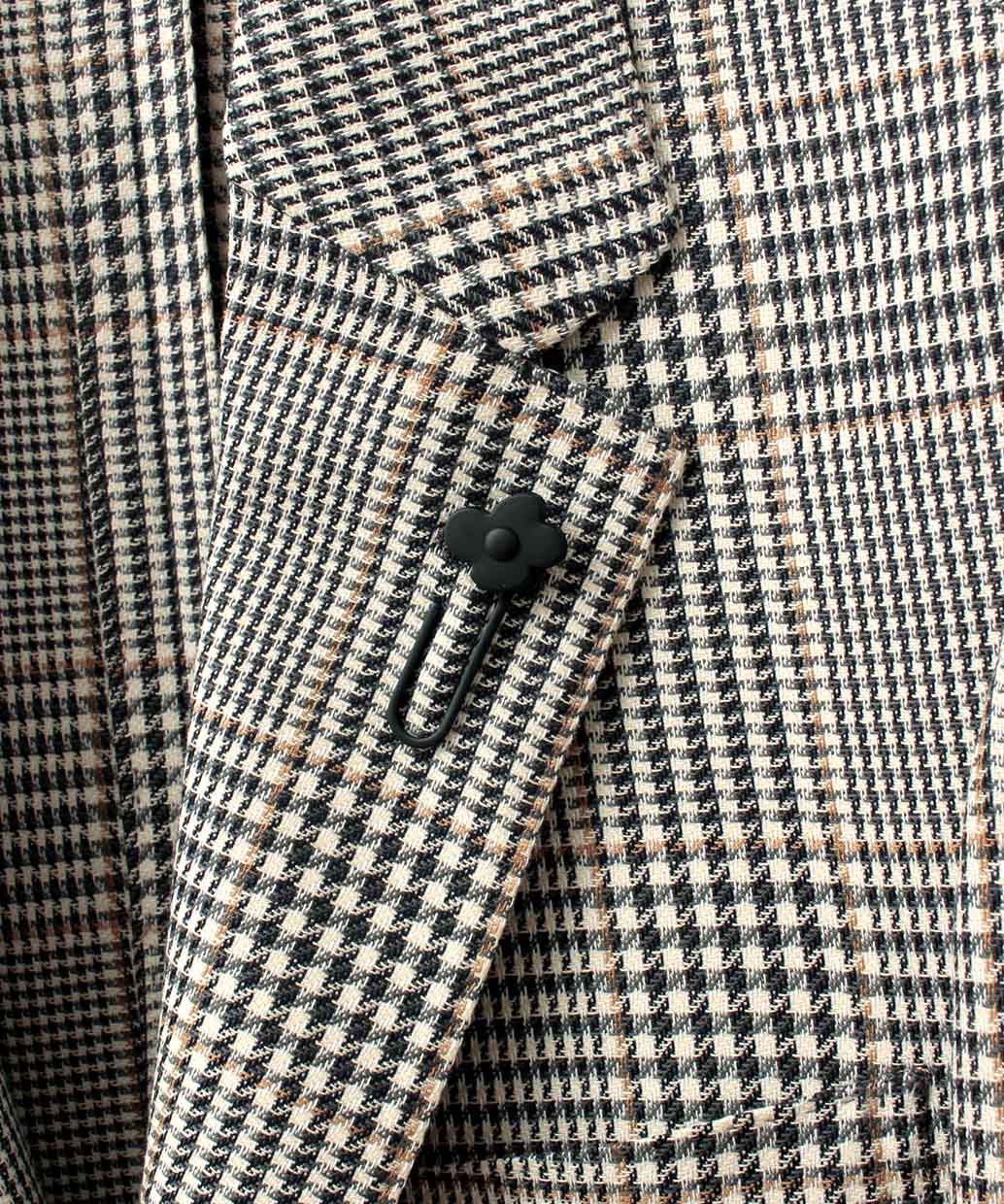 LARDINI ウールコットン シングル ジャケット ADVANCE