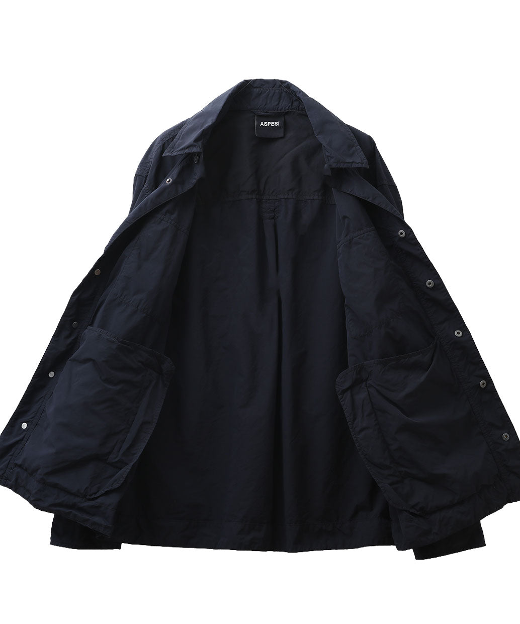 ASPESI ポリエステルナイロン シャツジャケット