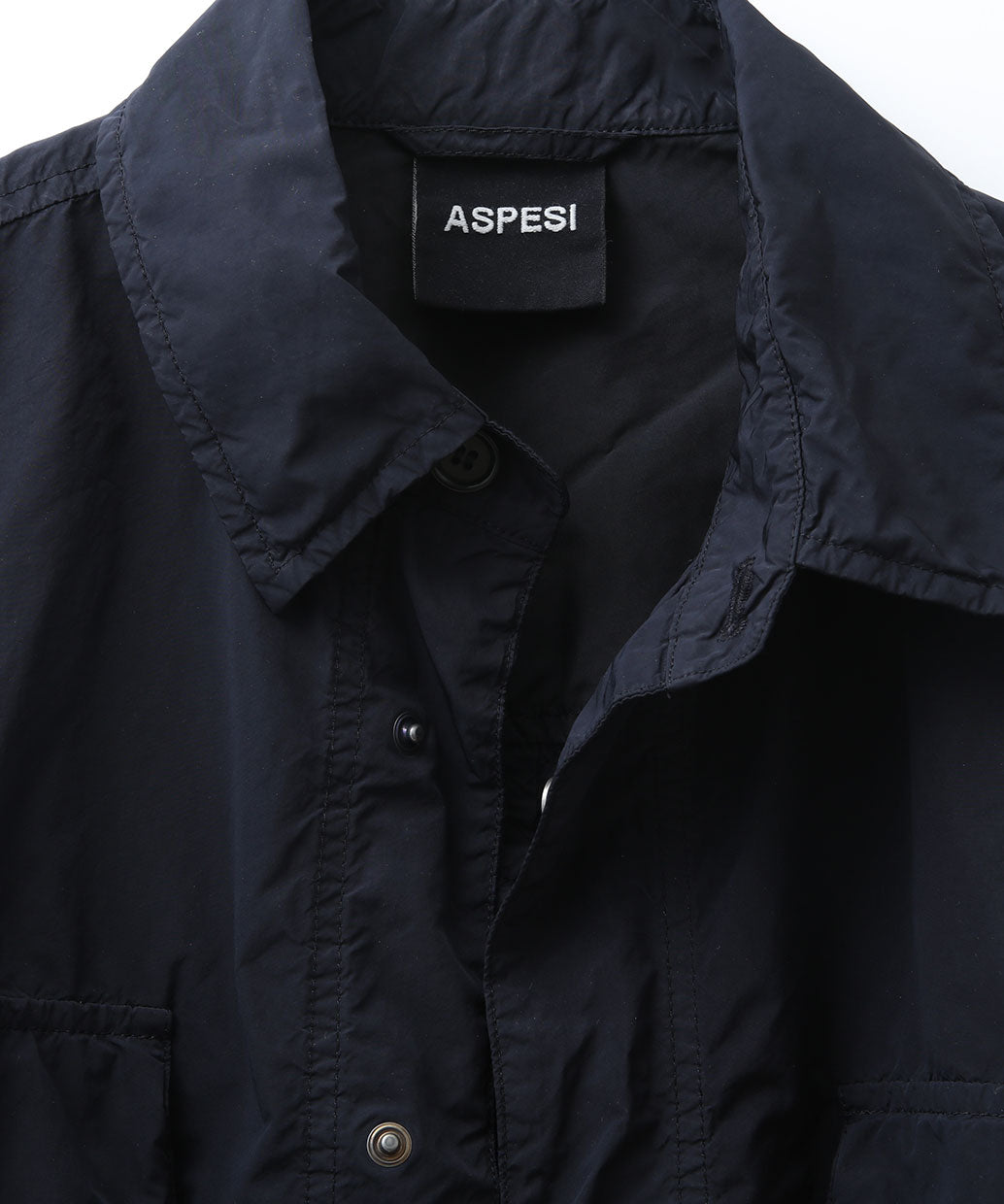 ASPESI ポリエステルナイロン シャツジャケット