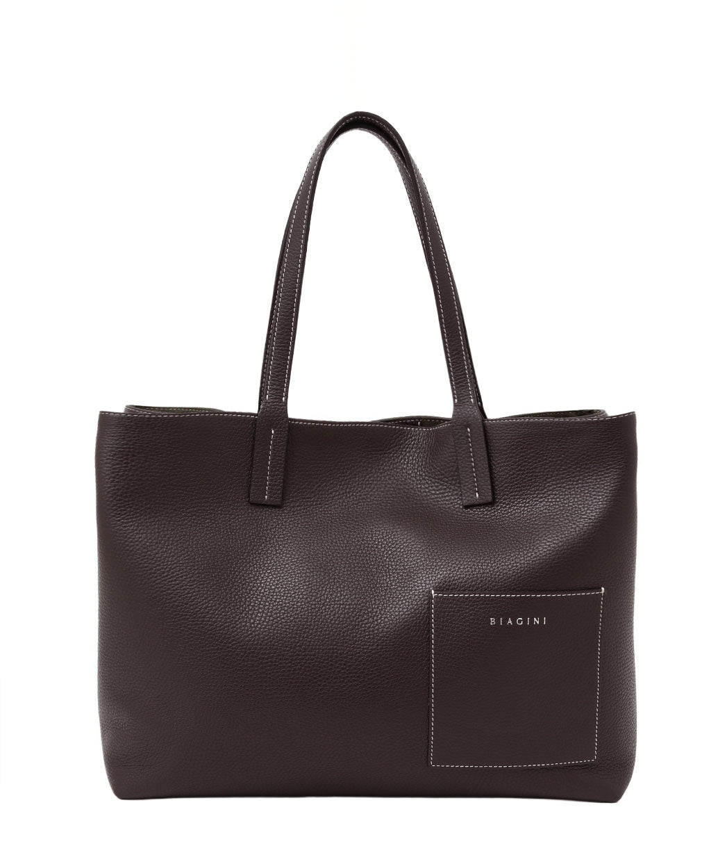 BIAGINI レザー トートバッグ