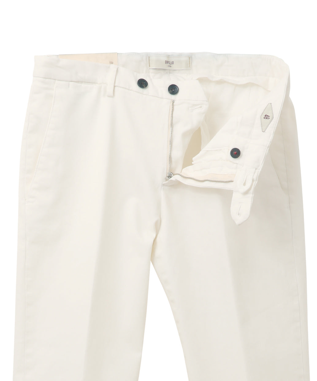 BRIGLIA 1949 BG04 コットンストレッチ ノープリーツ パンツ【トガオシ。Vol.389ご紹介商品】