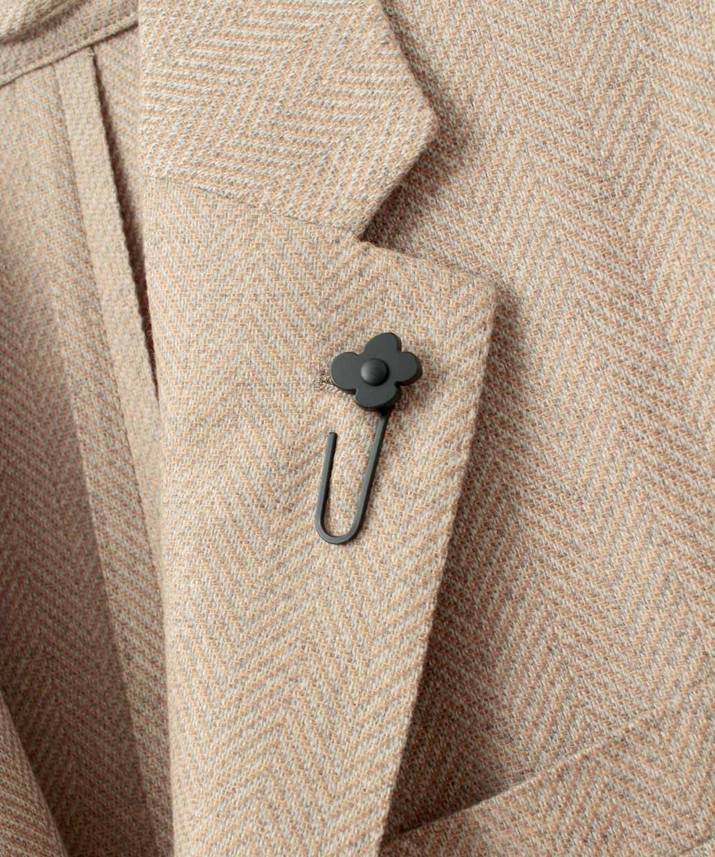 LARDINI ウール カシミヤ シングル ジャケット