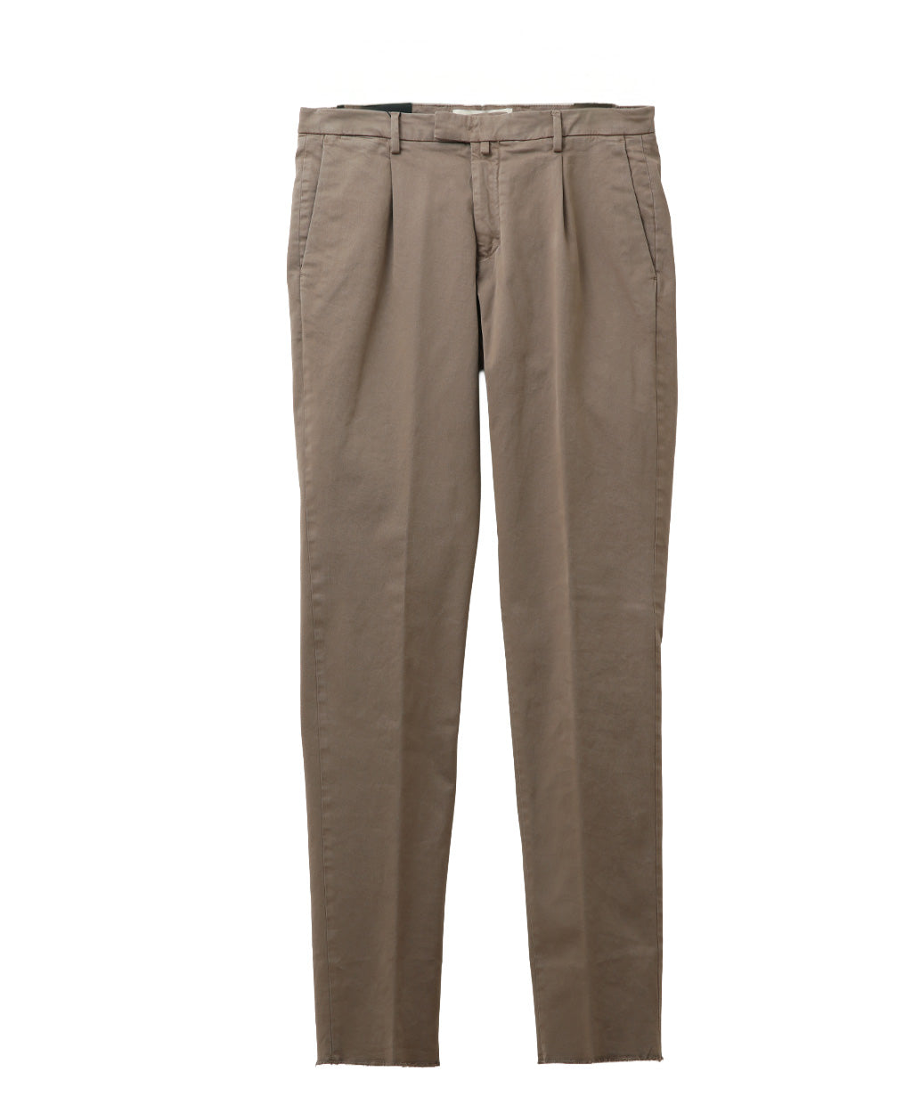 BRIGLIA 1949〈ブリリア 1949〉BG07 コットンストレッチ ワンプリーツ テーパードパンツ