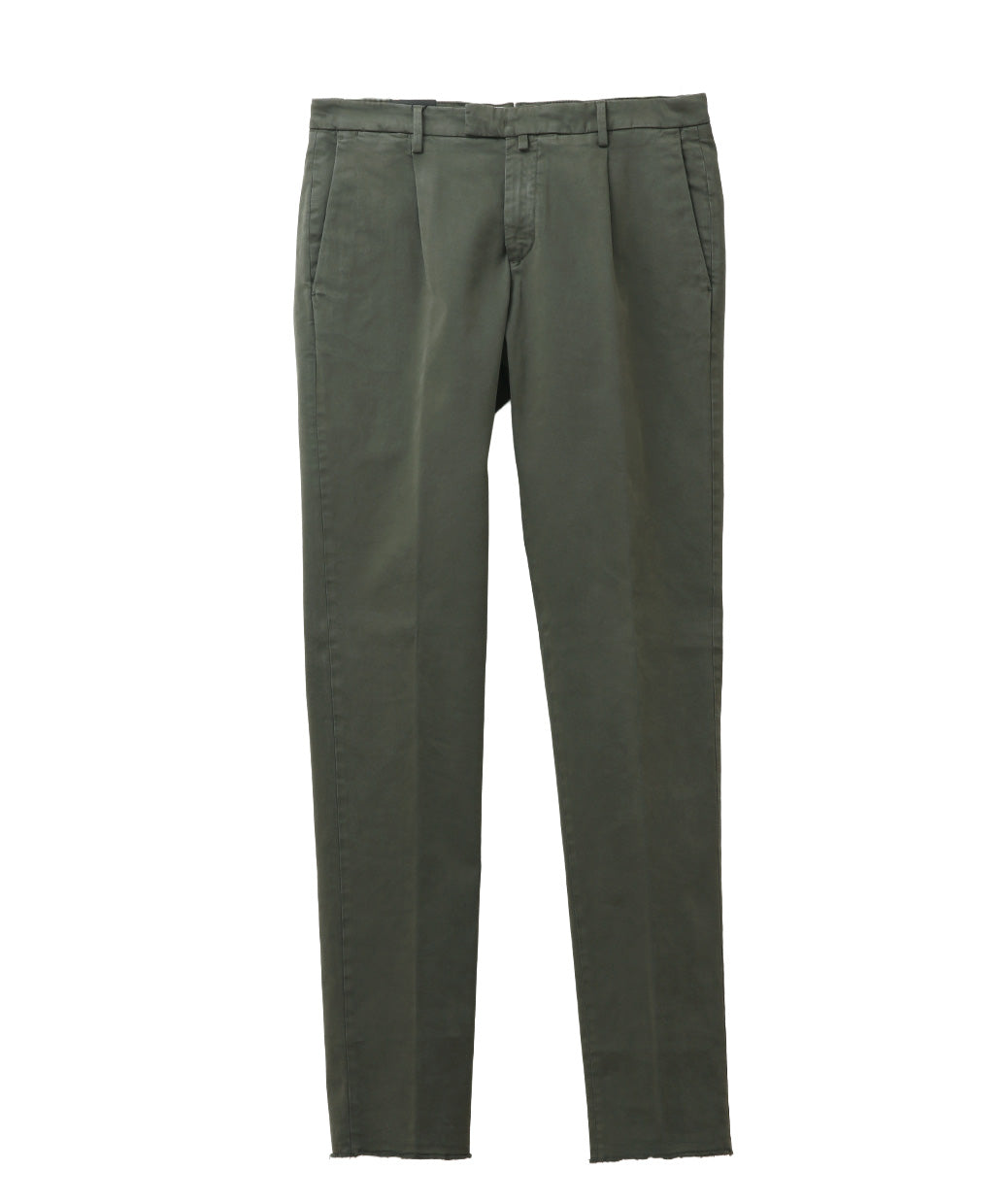 BRIGLIA 1949〈ブリリア 1949〉BG07 コットンストレッチ ワンプリーツ テーパードパンツ