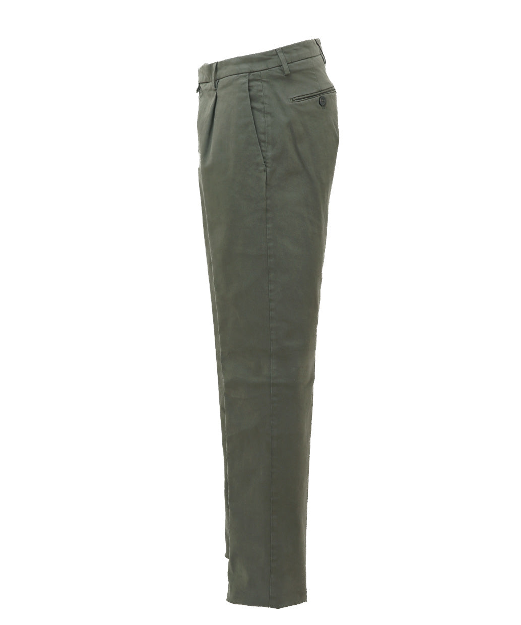 BRIGLIA 1949〈ブリリア 1949〉BG07 コットンストレッチ ワンプリーツ テーパードパンツ