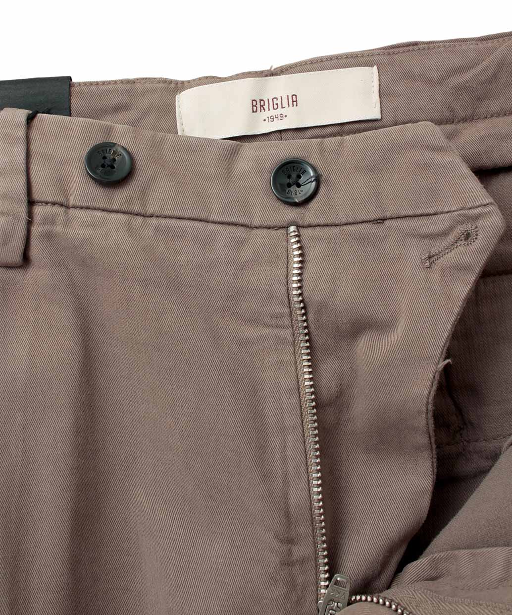 BRIGLIA 1949〈ブリリア 1949〉 BG02 コットンストレッチ 2プリーツパンツ