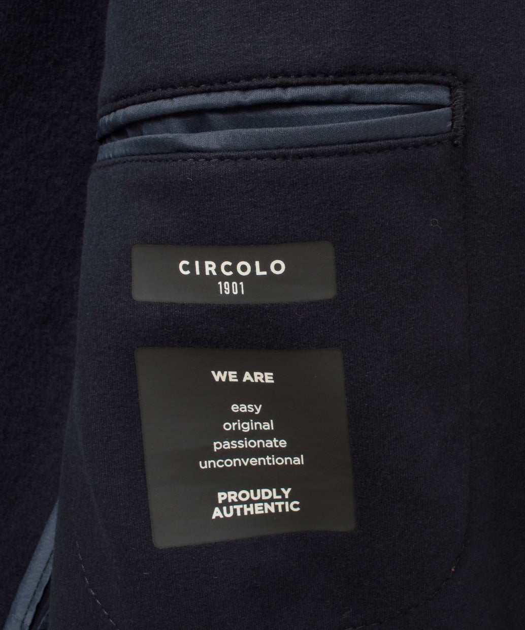 【B.R.CHANNELご紹介モデル】CIRCOLO 1901〈チルコロ 1901〉 コットンストレッチ シングル 2B ジャケット