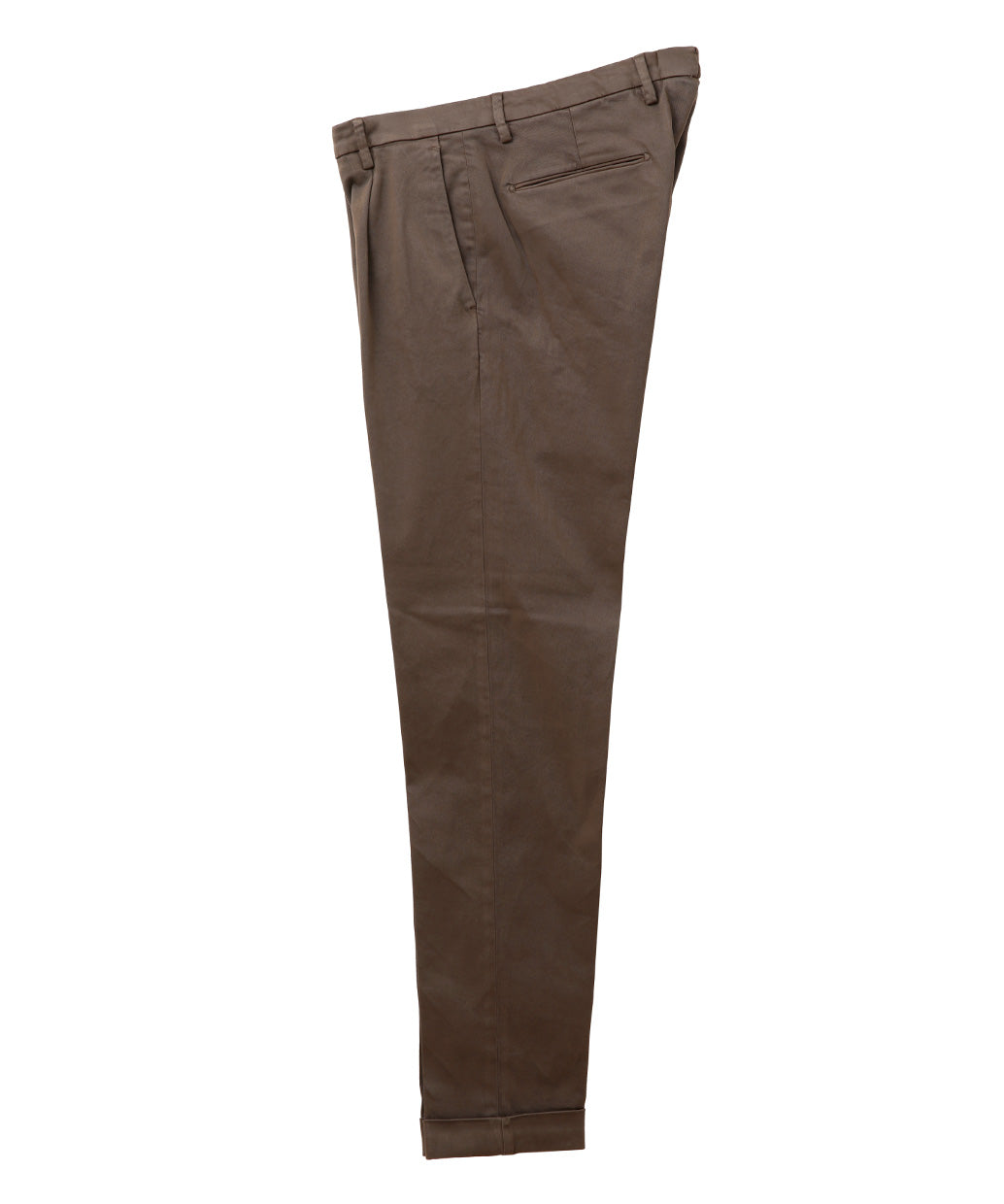 BRIGLIA 1949 BG07 コットン ストレッチ ワンプリーツ パンツ【B.R.CHANNELご紹介モデル】【干場氏モデル】
