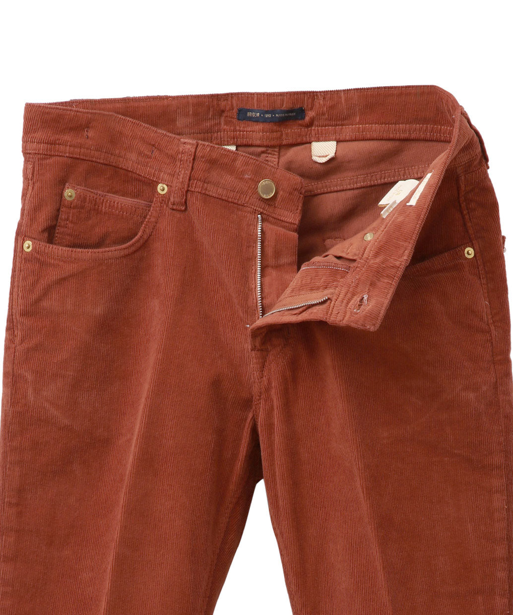 BRIGLIA 1949 RIBOT コットン コーデュロイ ストレッチ パンツ【B.R.CHANNELご紹介モデル】
