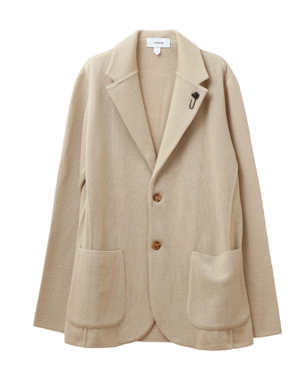 LARDINI〈ラルディーニ〉 ウール ニットジャケット