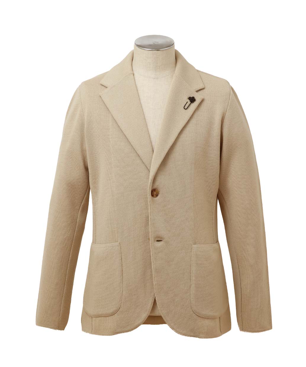 LARDINI〈ラルディーニ〉 ウール ニットジャケット