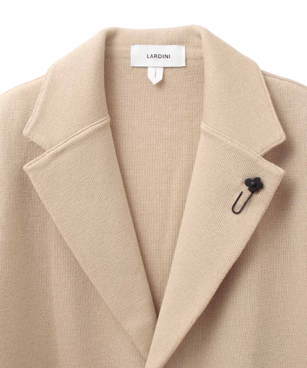 LARDINI〈ラルディーニ〉 ウール ニットジャケット