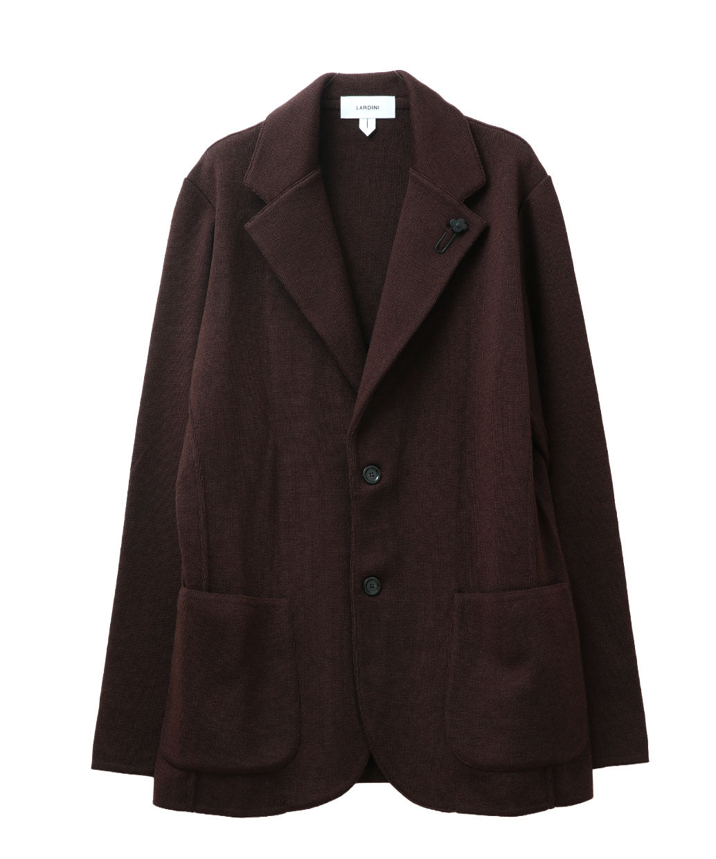 LARDINI〈ラルディーニ〉 ウール ニットジャケット