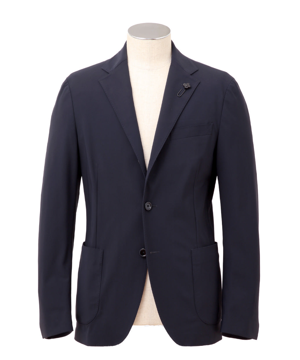LARDINI ナイロン ポリウレタン シングル スーツ