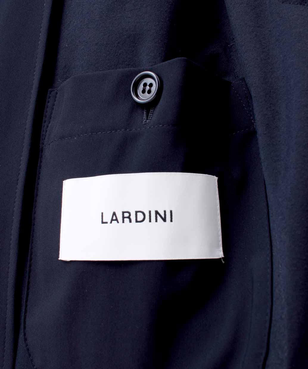 LARDINI ナイロン ポリウレタン シングル スーツ