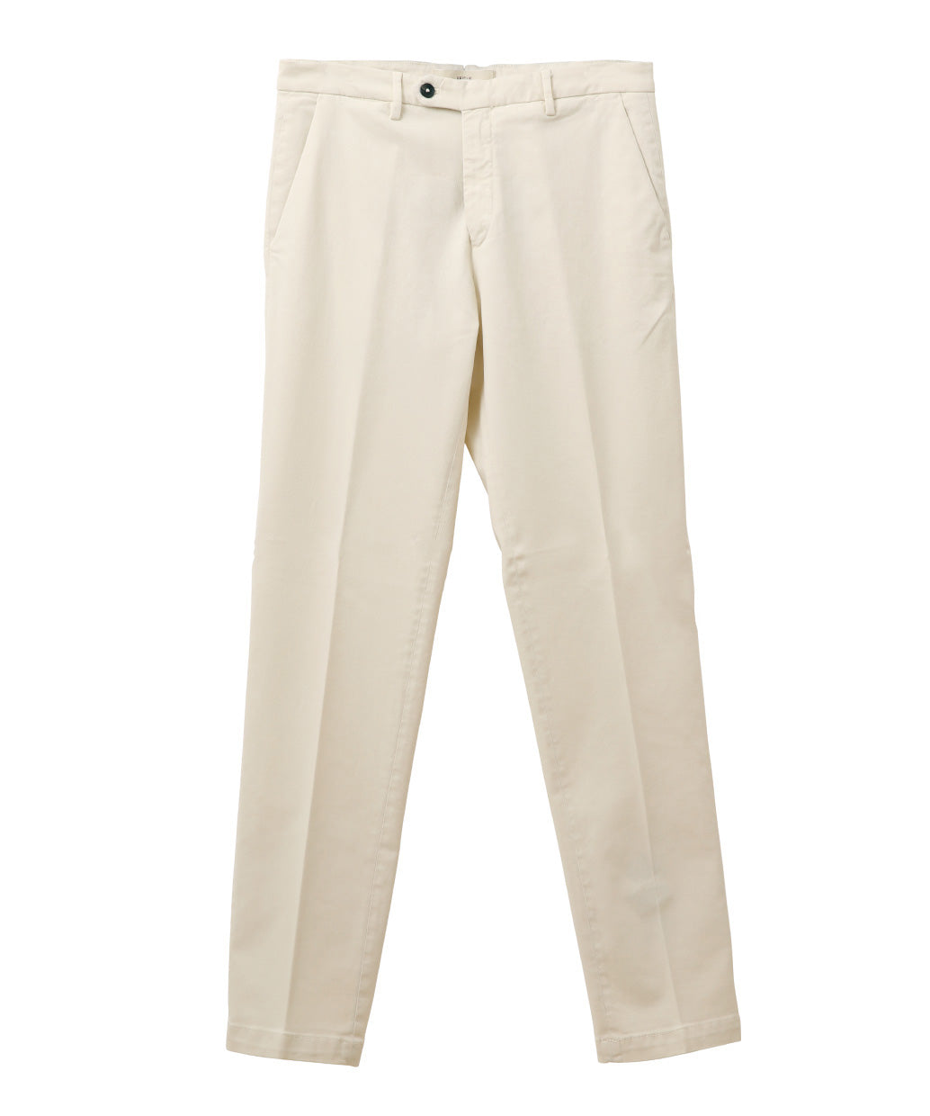 BRIGLIA 1949 NAVIGLIO コットンストレッチ ノープリーツ パンツ