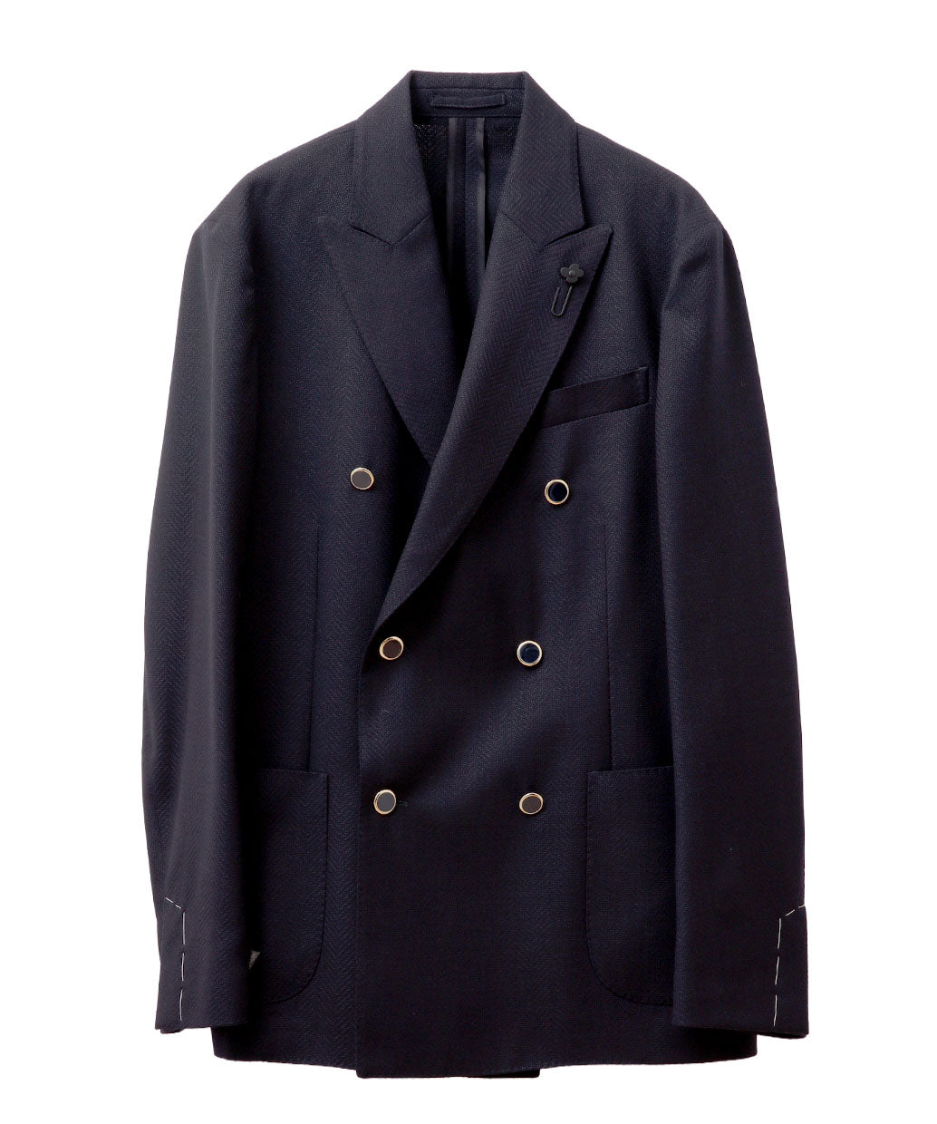 LARDINI ウール ダブル ジャケット