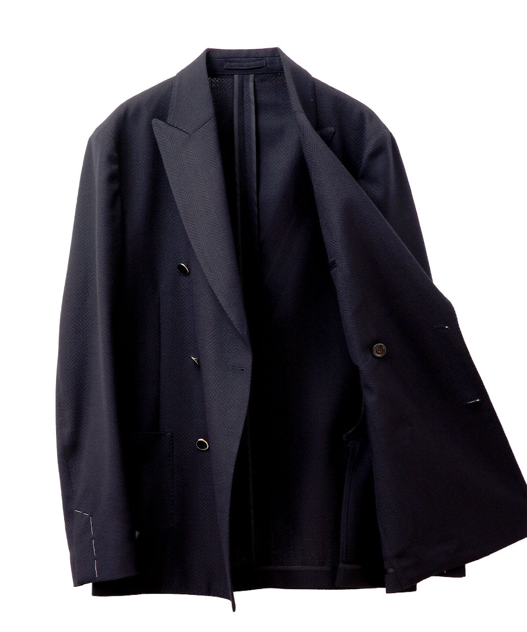 LARDINI ウール ダブル ジャケット
