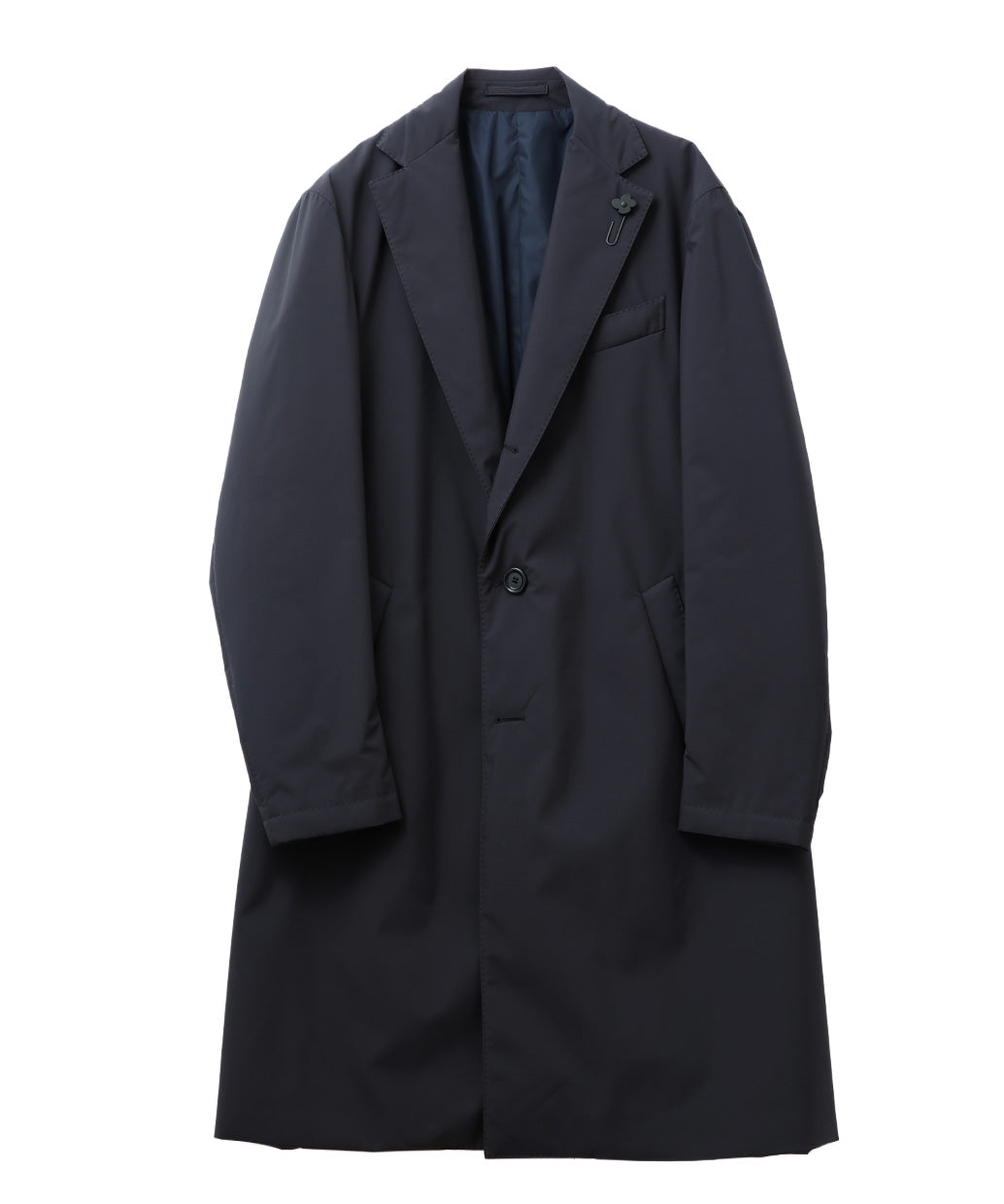 LARDINI〈ラルディーニ〉 ポリエステル チェスターコート