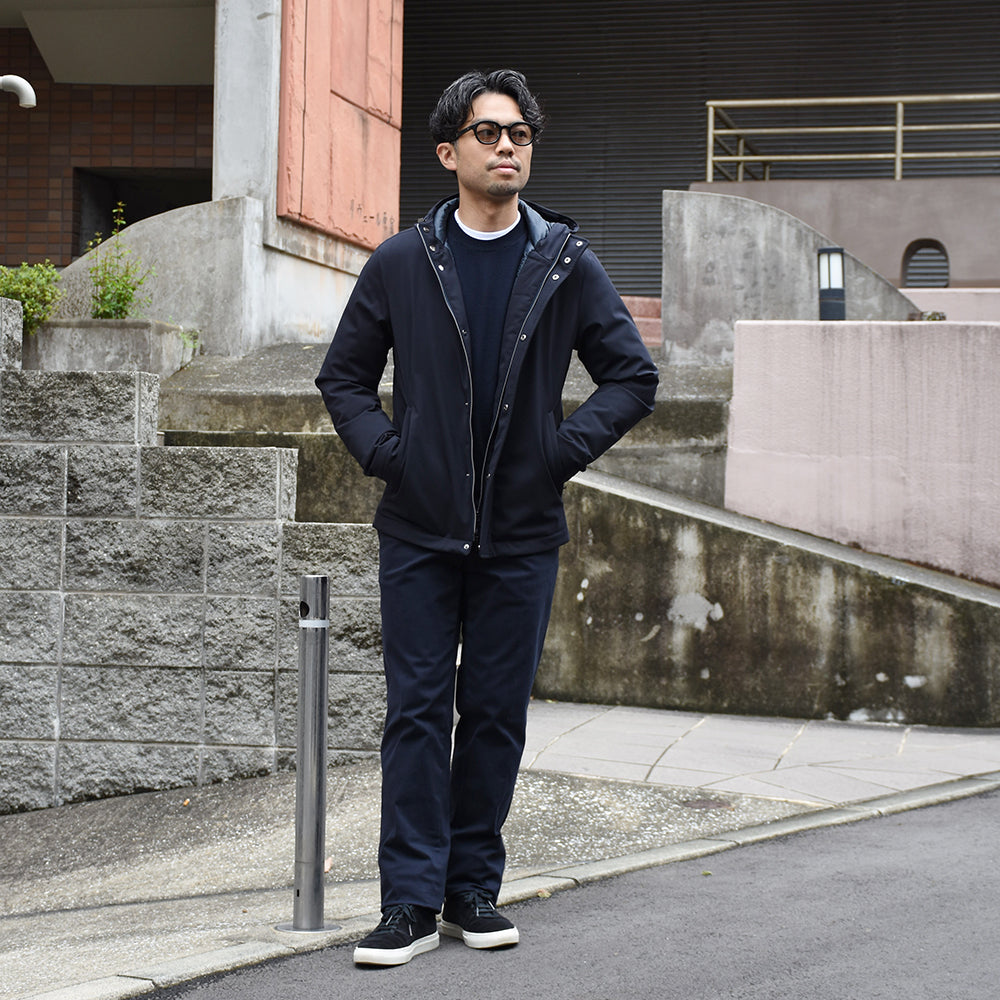 ヘルノ / LIGHTWEIGHT DIAGONAL フーデッド ダウンジャケット/PI001364U 12650
