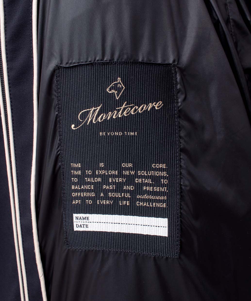 MONTECORE〈モンテコーレ〉 N3B フーデッド ダウン コート