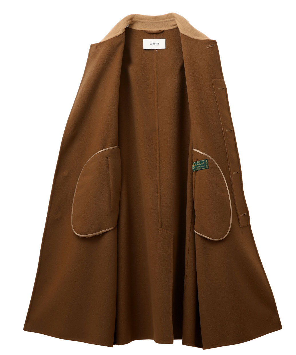 LARDINI Loro Piana ウール バルカラー コート