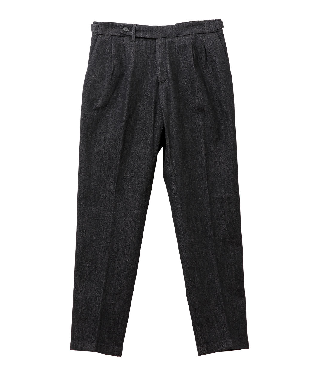 BRIGLIA 1949 QUARTIERI コットン ストレッチ サイドアジャスター パンツ