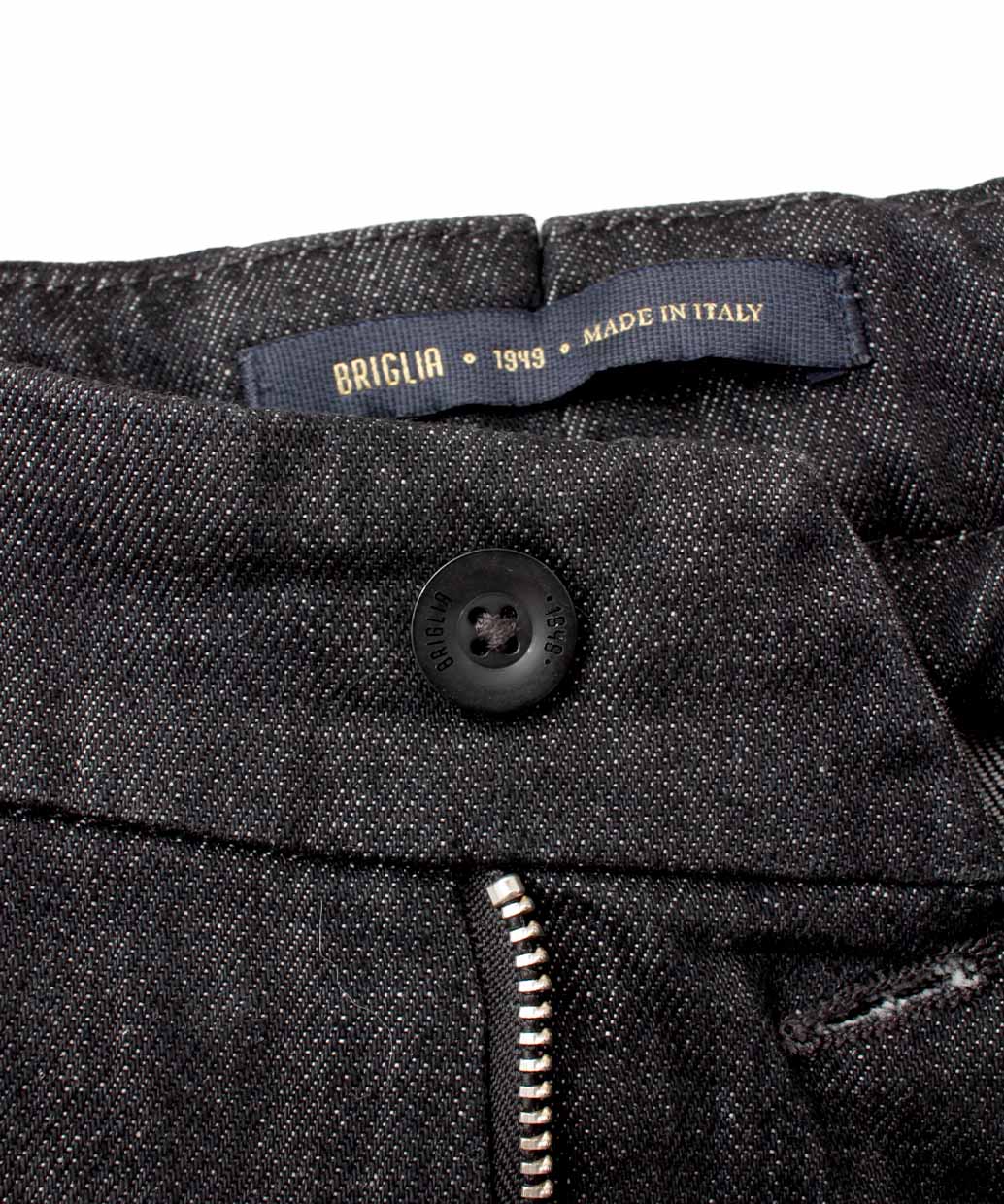 BRIGLIA 1949 QUARTIERI コットン ストレッチ サイドアジャスター パンツ