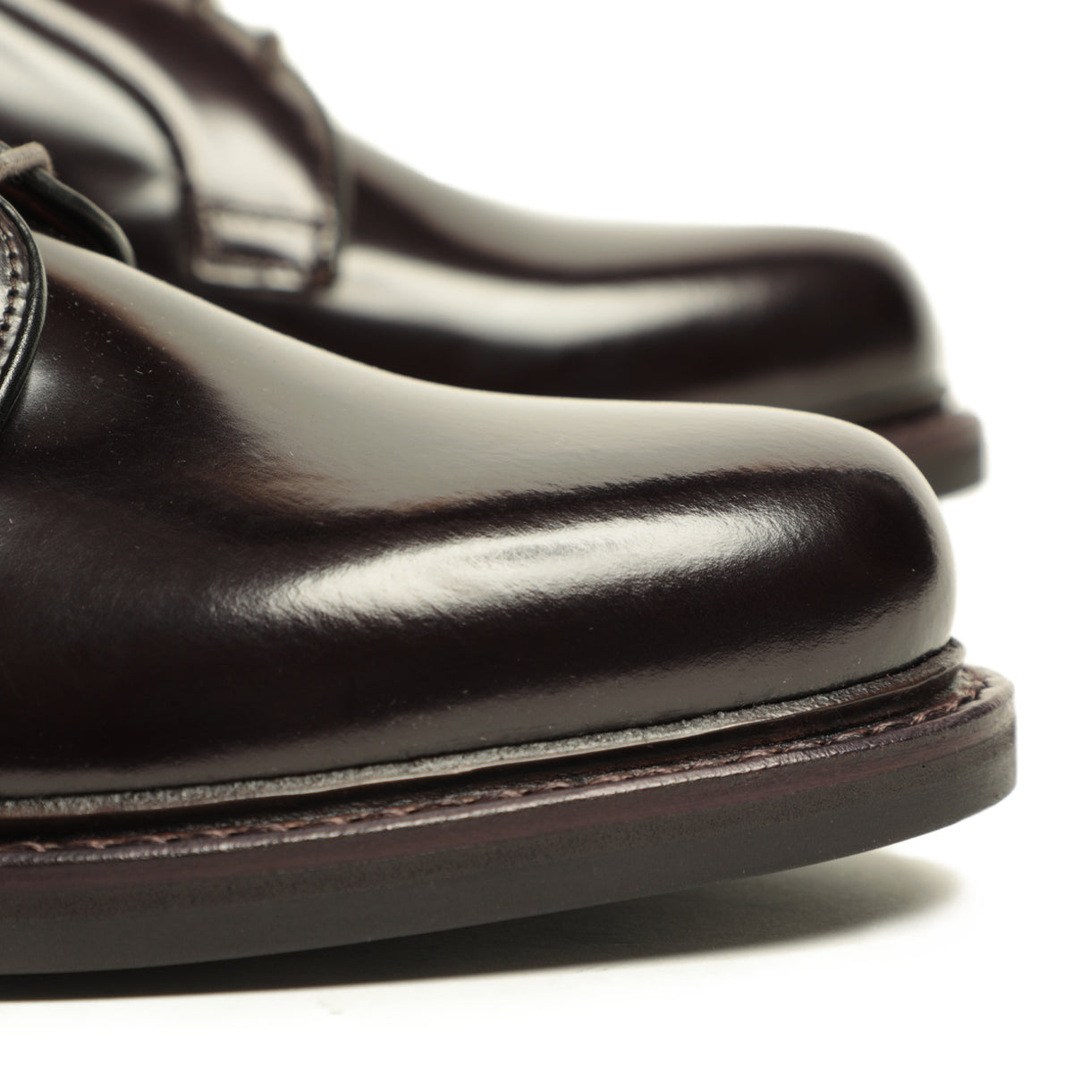 Jalan Sriwijaya ジャラン スリウァヤ プレーントゥ シューズ ハイシャイン HI SHINE 1663 98348 BORDO ボルドー