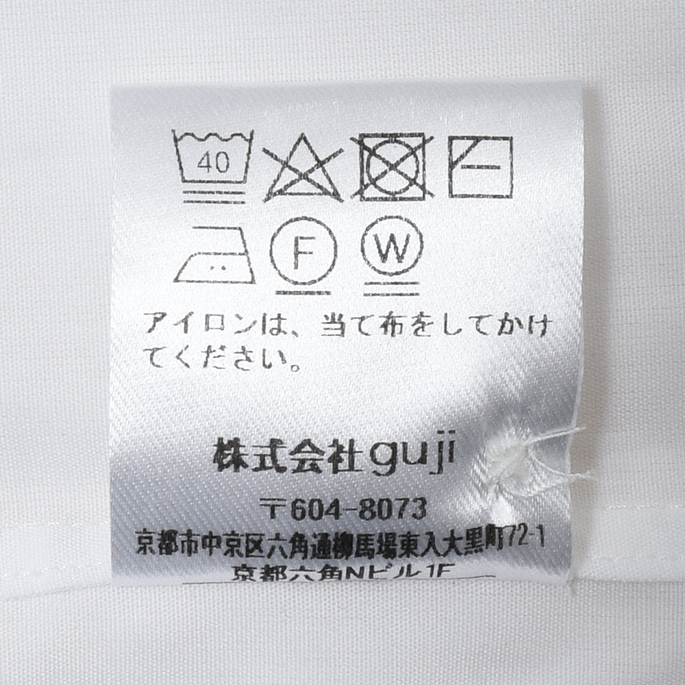 garoh(ガロウ) garoh shirts01 コットンポプリン レギュラーカラーシャツ 11031800189