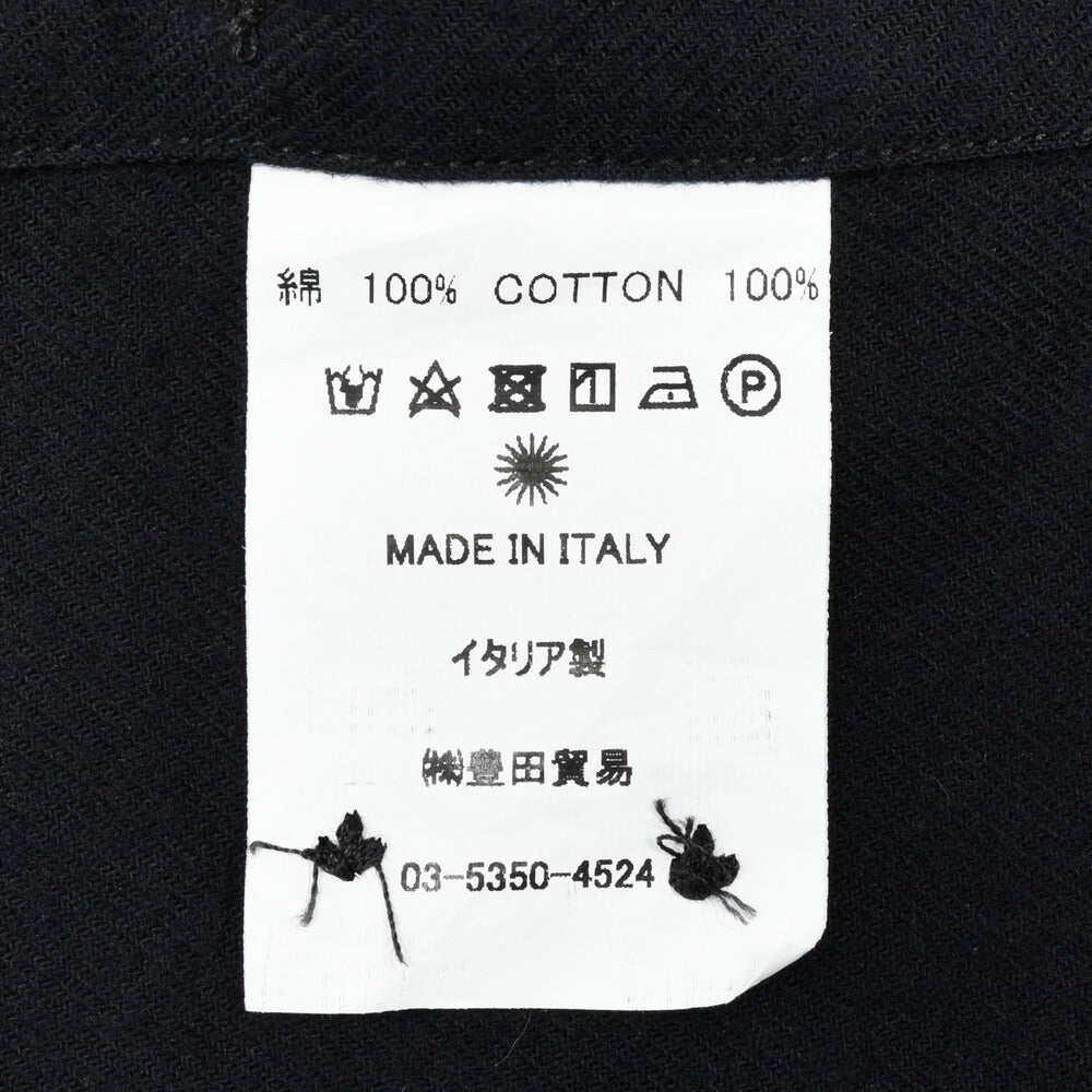 Giannetto(ジャンネット) コットンライトネルセミワイドカラーシャツ SLIM FIT/513600L81 11052002109