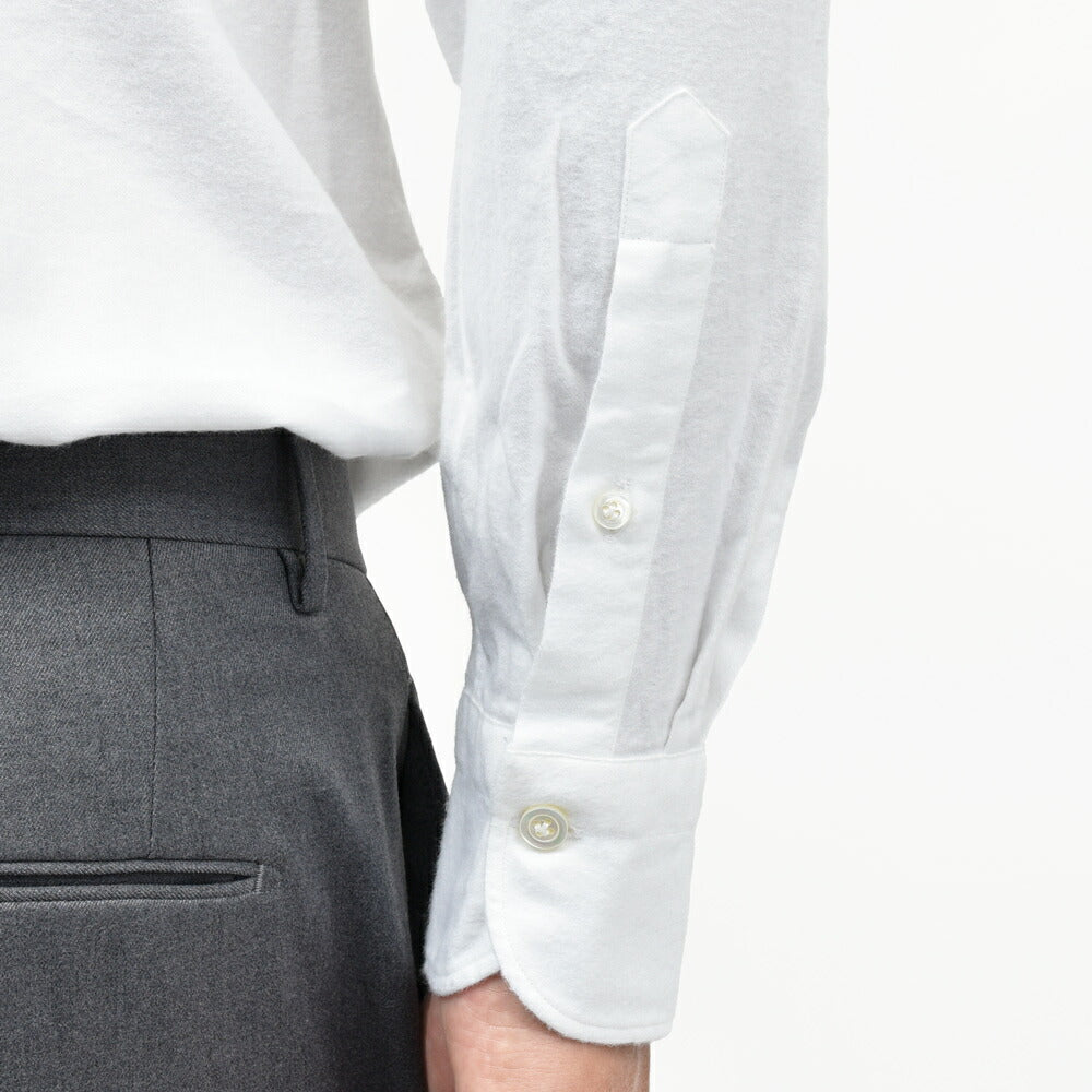 Giannetto(ジャンネット) コットンライトネルセミワイドカラーシャツ SLIM FIT/513600L81 11052002109